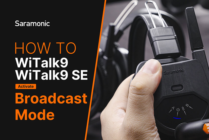 WiTalk9 SE | How to Activate Broadcast Mode on Master