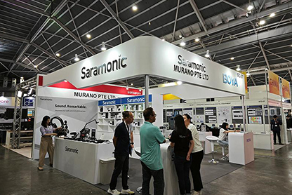 Saramonic Brings Innovative Audio Solutions to BroadcastAsia 2023 in Singapore