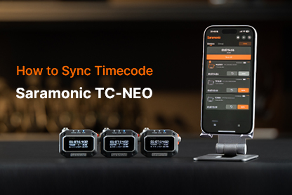 Saramonic TC-NEO | 3 Timecode Sync Solutions