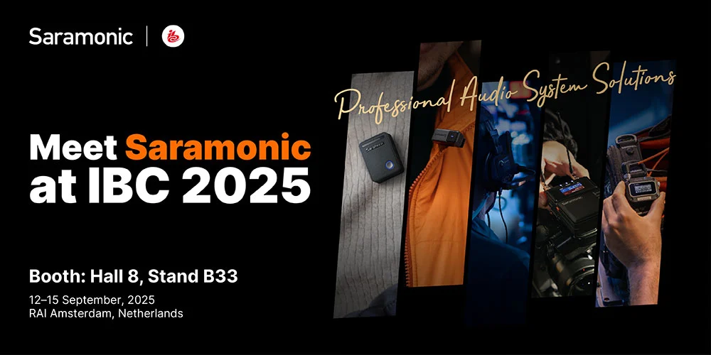 Meet Saramonic at IBC 2025