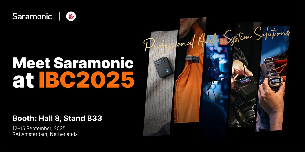 Meet Saramonic at IBC 2025