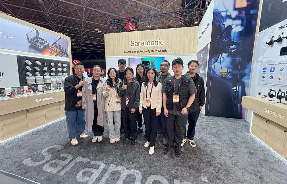 Saramonic Shines at IBC 2025 with Three Prestigious Awards