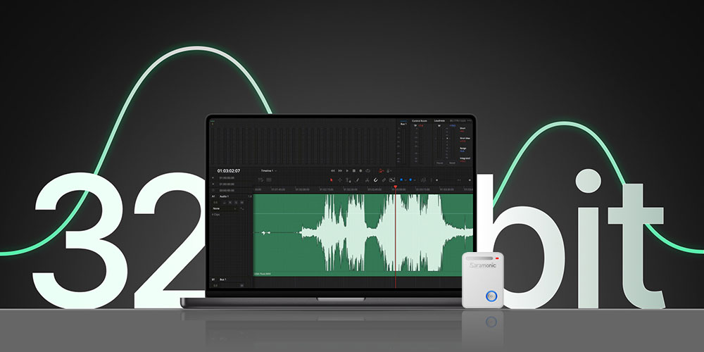 Saramonic-Ultra-32-bit float onboard recording