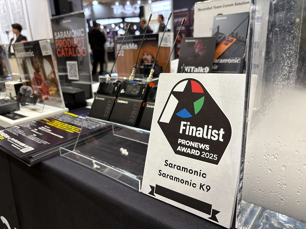 Saramonic K9 win PRONEWS AWARD 2025