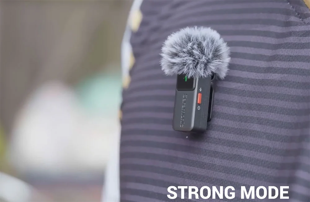 saramonic air noise cancellation strong mode