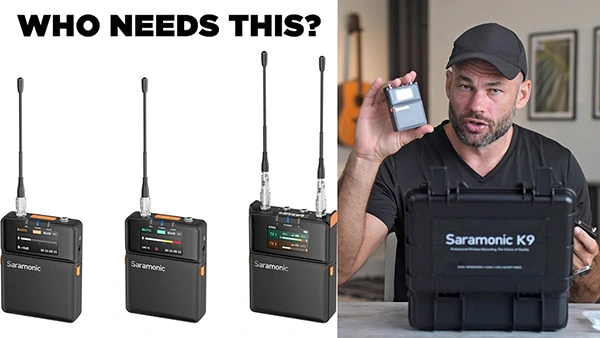 UHF Returns: Can the Saramonic K9 Challenge the 2.4GHz Mainstream?