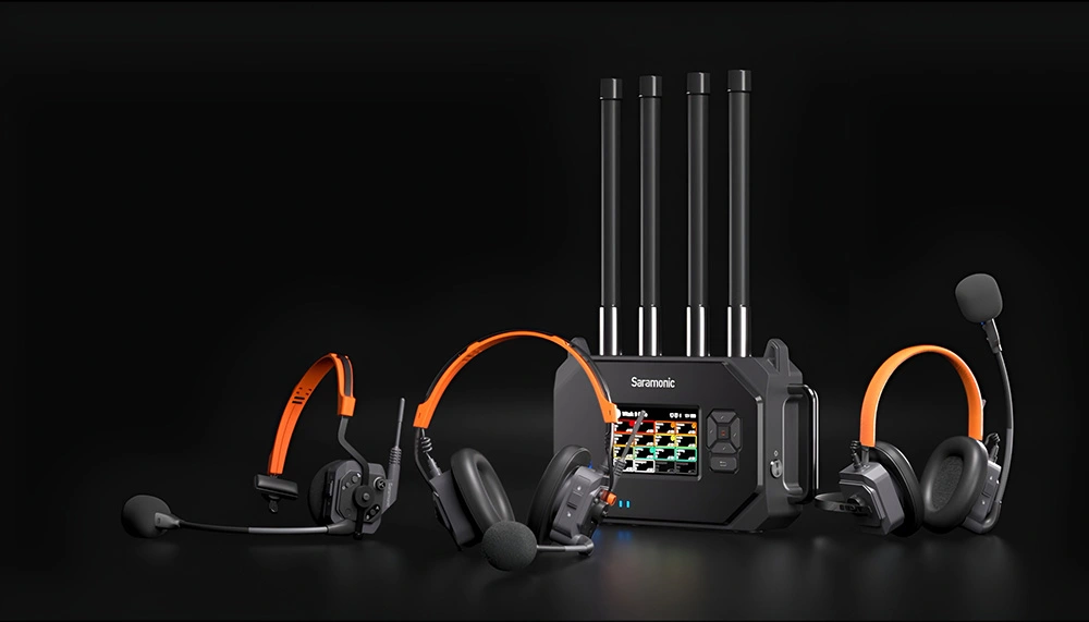 Saramonic Launches WiTalk9 X Wireless Intercom Headset and WiTalk9 Base 