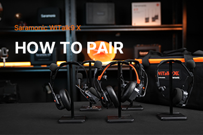 Saramonic WiTalk9 X | How to Pair