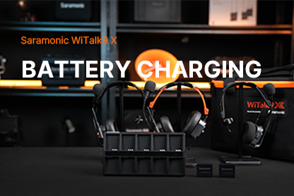 Saramonic WiTalk9 X | Battery Charging