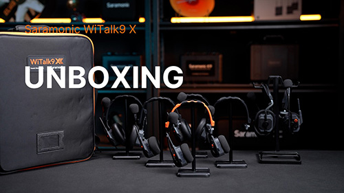 Saramonic WiTalk9 X | Unboxing