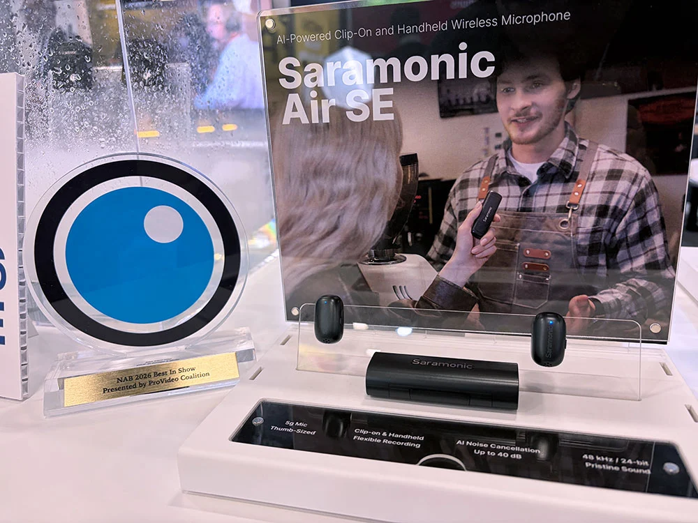 Saramonic Air SE Wins Best In Show