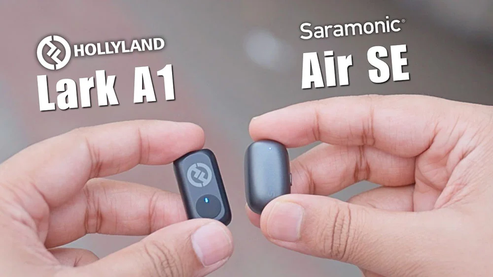 Saramonic Air SE vs. Hollyland Lark A1: A Deep Dive Into Ultra-Light Wireless Mics