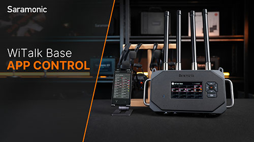 Saramonic WiTalk Base | App Control