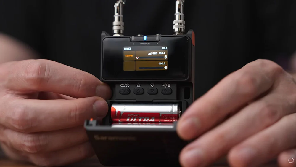 Saramonic K9 Dual-Channel Digital UHF Wireless Audio System for Filmmakers