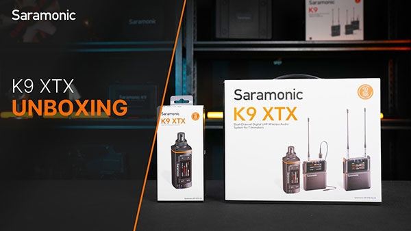  Saramonic K9 XTX | Unboxing