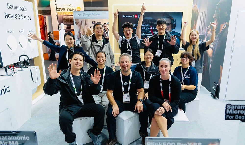 Saramonic Wraps Up a Successful IBC 2026 Showcase